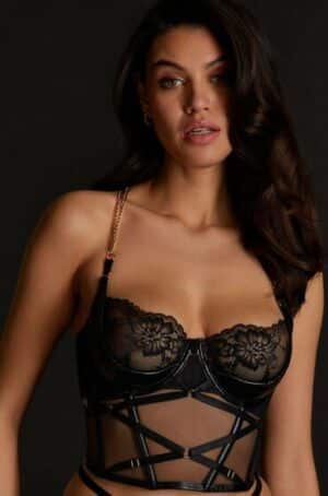 Hunkemöller Private Bustier Hecate Schwarz