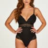 Hunkemöller Body Rose Schwarz