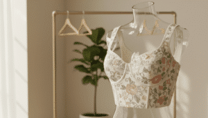 Bustier aus Baumwolle für empfindliche Haut