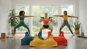 Bustier für Home-Workout